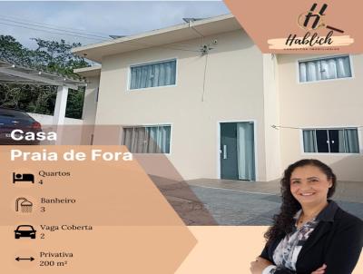 Casa para Venda, em Palhoça, bairro Praia de Fora, 4 dormitórios, 3 banheiros, 1 suíte, 2 vagas