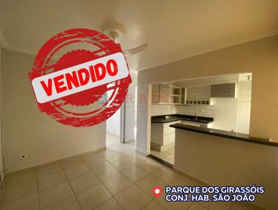 Apartamento para Venda, em Presidente Prudente, bairro PARQUE DOS GIRASSIS - CONJ. HAB. SO JOO, 2 dormitrios, 1 banheiro