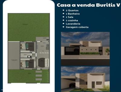 Casa para Venda, em Primavera do Leste, bairro BURITIS V, 2 dormitrios, 1 banheiro, 2 vagas