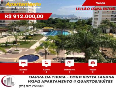 Apartamento para Venda, em Rio de Janeiro, bairro Barra da Tijuca, 4 dormitrios, 6 banheiros, 4 sutes, 2 vagas