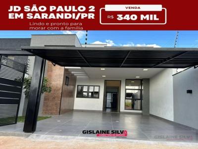 Casa para Venda, em Sarandi, bairro Jardim So Paulo II, 3 dormitrios, 2 banheiros, 1 sute