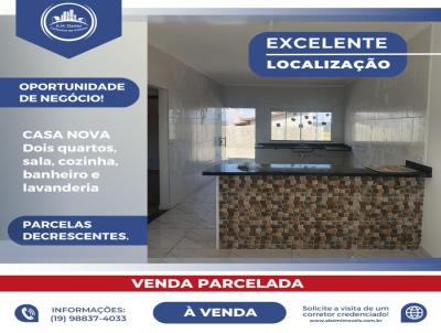 Casa para Venda, em So Joo da Boa Vista, bairro AURORA, 2 dormitrios, 1 banheiro, 2 vagas