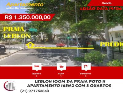 Apartamento para Venda, em Rio de Janeiro, bairro Leblon, 3 dormitrios, 3 banheiros, 1 sute