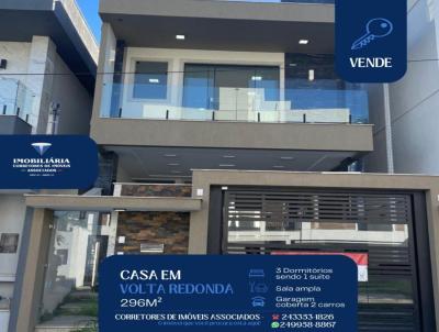 Casa para Venda, em Volta Redonda, bairro Residencial Mata Atlntica, 3 dormitrios, 1 sute, 1 vaga