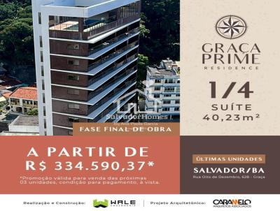 Apartamento 1 Quarto para Venda, em Salvador, bairro Graa, 1 dormitrio, 2 banheiros, 1 sute, 1 vaga
