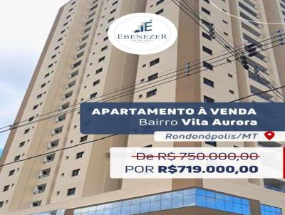 Apartamento para Venda, em Rondonpolis, bairro Bairro Vila Aurora, 3 dormitrios, 3 banheiros, 1 sute, 3 vagas