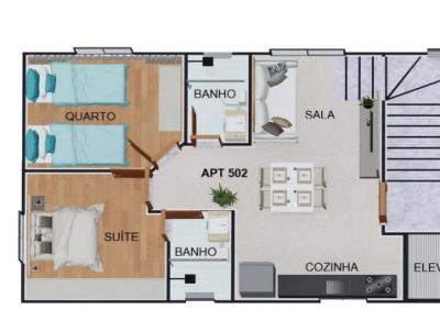 Apartamento para Venda, em Belo Horizonte, bairro Brasil Industrial