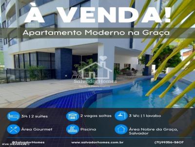 Apartamento 3 Quartos para Venda, em Salvador, bairro Graa, 3 dormitrios, 4 banheiros, 2 sutes, 2 vagas