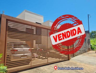 Casa para Venda, em Presidente Prudente, bairro PORTO BELLO RESIDENCE, 2 dormitrios, 1 banheiro, 2 vagas