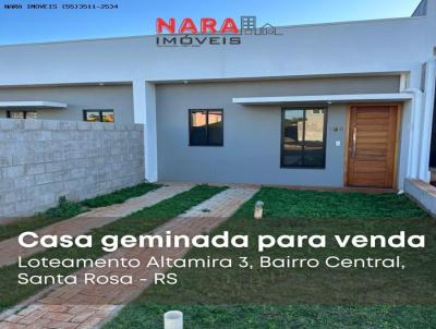 Casa para Venda, em Santa Rosa, bairro LOTEAMENTO ALTAMIRA, 2 dormitrios, 1 banheiro, 1 vaga