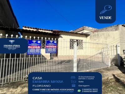 Casa para Venda, em Barra Mansa, bairro Floriano, 3 dormitrios, 2 banheiros, 1 sute