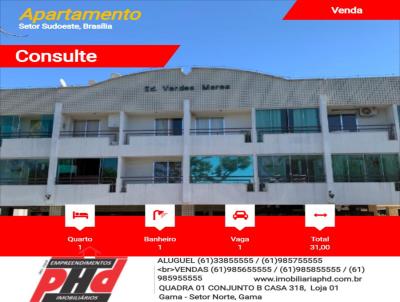 Apartamento para Venda, em Braslia, bairro Setor Sudoeste, 1 dormitrio, 1 banheiro, 1 vaga