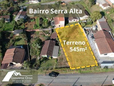 Terreno para Venda, em So Bento do Sul, bairro Serra Alta