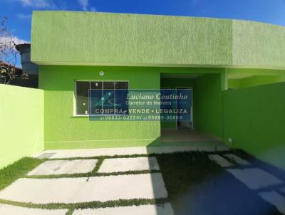 Casa para Venda, em Araruama, bairro Fazendinha, 2 dormitrios, 1 banheiro, 1 vaga