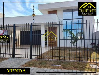 Casa para Venda, em Paranava, bairro JARDIM PORTO SEGURO, 3 dormitrios, 2 banheiros, 1 sute, 2 vagas