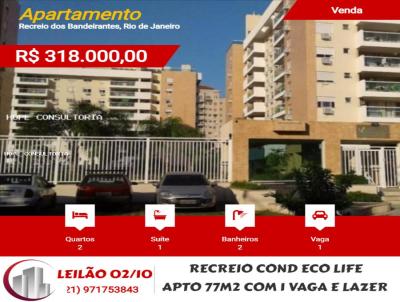 Apartamento para Venda, em Rio de Janeiro, bairro Recreio dos Bandeirantes, 2 dormitrios, 2 banheiros, 1 sute, 1 vaga