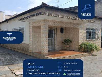 Casa para Venda, em Resende, bairro Paraso, 3 dormitrios, 1 vaga