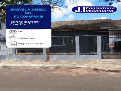 Casa para Venda, em Foz do Iguau, bairro COHAPAR III, 2 dormitrios, 1 banheiro, 1 sute, 3 vagas