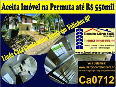Casa em Condomnio para Venda, em Valinhos, bairro Ortizes, 4 dormitrios, 3 banheiros, 1 sute, 4 vagas