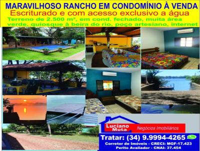 Rancho para Venda, em Conceio das Alagoas, bairro Cond. Morada do Sol, 3 dormitrios, 4 banheiros, 2 sutes