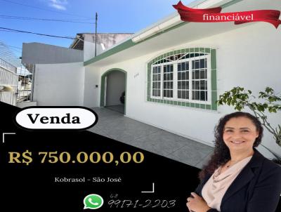 Casa para Venda, em São José, bairro Kobrasol, 3 dormitórios, 2 banheiros, 1 vaga