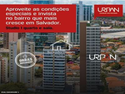 Apartamento 1 Quarto para Venda, em Salvador, bairro Caminho das rvores, 1 dormitrio, 1 banheiro, 1 sute, 1 vaga