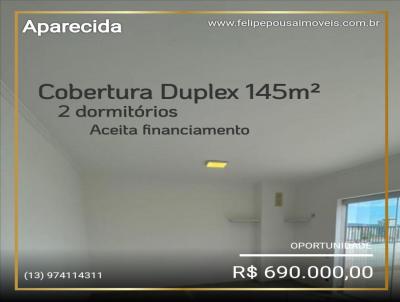 Cobertura Duplex para Venda, em Santos, bairro Aparecida, 2 dormitrios, 2 banheiros, 1 vaga