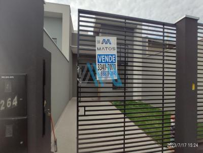 Casa para Venda, em Londrina, bairro Residencial Jos B Almeida, 3 dormitrios, 2 banheiros, 1 sute, 1 vaga