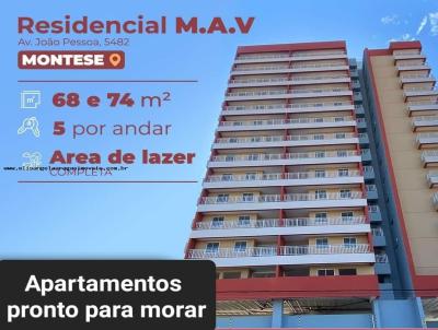 Apartamento / Novo para Venda, em Fortaleza, bairro MONTESE, 3 dormitrios, 2 banheiros, 1 sute, 2 vagas