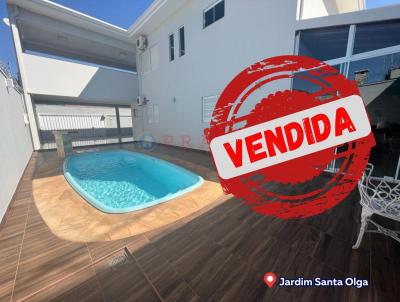 Casa para Venda, em Presidente Prudente, bairro JARDIM SANTA OLGA, 5 dormitrios, 2 banheiros, 1 sute, 3 vagas