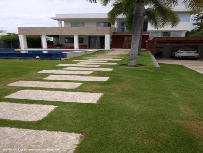Casa em Condomnio para Locao, em Camaari, bairro Busca Vida, 4 dormitrios, 6 banheiros, 4 sutes, 8 vagas