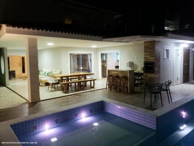 Casa em Condomnio para Locao, em Camaari, bairro Alphaville Litoral Norte 1, 4 dormitrios, 7 banheiros, 4 sutes, 2 vagas