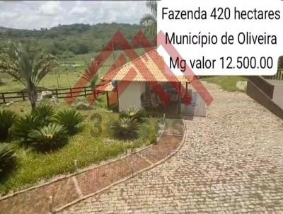 Fazenda para Venda, em Oliveira, bairro Centro