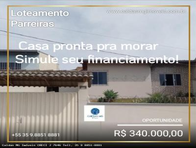Casa para Venda, em Caldas, bairro Jardim Parreiras, 3 dormitrios, 1 banheiro, 1 sute, 2 vagas
