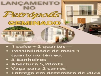 Casa Geminada para Venda, em Joinville, bairro Petrpolis, 3 dormitrios, 3 banheiros, 2 vagas