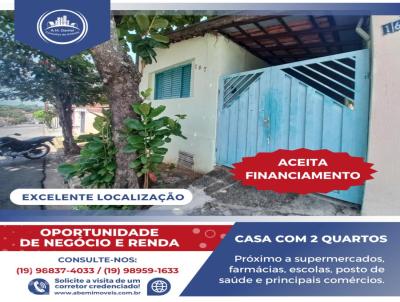 Casa para Venda, em So Joo da Boa Vista, bairro Vila Brasil, 2 dormitrios, 1 banheiro, 1 vaga