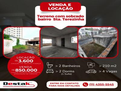 Terreno para Venda, em So Bernardo do Campo, bairro Centro, 2 dormitrios, 2 banheiros, 1 sute, 4 vagas