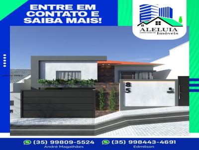 Casa para Venda, em Santa Rita do Sapuca, bairro Santana ll, 3 dormitrios, 2 sutes, 8 vagas