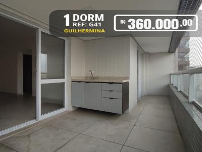 Apartamento 1 dormitório para Venda, em Praia Grande, bairro Guilhermina, 1 dormitório, 1 banheiro, 1 vaga