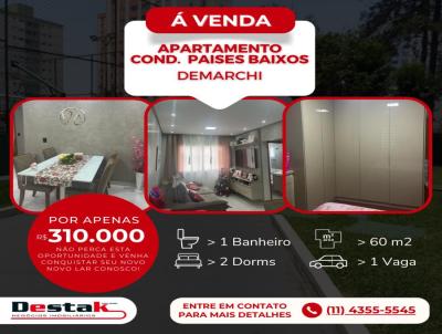 Apartamento para Venda, em So Bernardo do Campo, bairro Demarchi, 2 dormitrios, 1 banheiro, 1 vaga