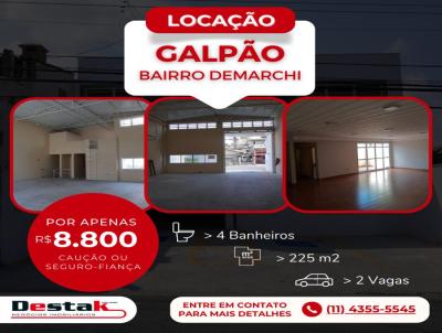 Galpo para Locao, em So Bernardo Do Campo, bairro Demarchi, 4 banheiros