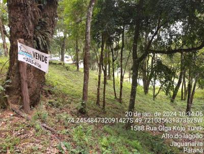 Terreno para Venda, em Jaguariaíva, bairro ALTO DO LAGÃO