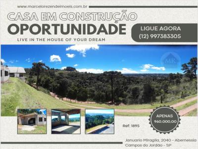 Em Construo para Venda, em Campos do Jordo, bairro Regio do Atalaia, 4 dormitrios, 5 banheiros, 4 sutes