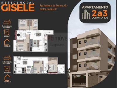 Apartamento para Venda, em Pinhais, bairro Centro, 2 dormitrios, 2 banheiros, 1 sute, 1 vaga