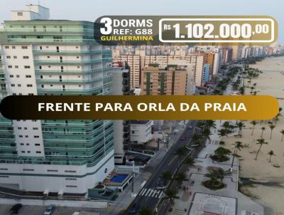 Apartamento 3 dormitrios para Venda, em Praia Grande, bairro Guilhermina, 3 dormitrios, 3 banheiros, 2 sutes, 2 vagas