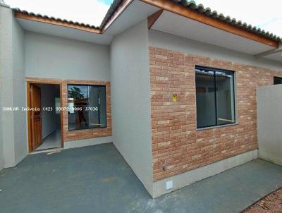 Casa para Venda, em Ponta Grossa, bairro LAGOA DOURADA, 2 dormitrios, 1 banheiro, 1 vaga