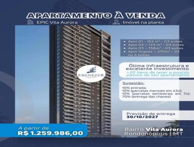 Apartamento para Venda, em Rondonpolis, bairro Vila Aurora, 3 sutes