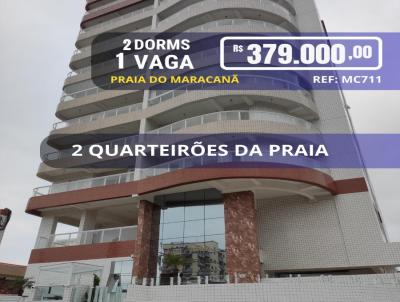 Apartamento 2 dormitrios para Venda, em Praia Grande, bairro Maracan, 2 dormitrios, 2 banheiros, 1 sute, 1 vaga