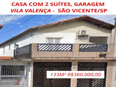Casas 2 Quartos para Venda, em So Vicente, bairro Vila Valena, 2 dormitrios, 2 banheiros, 1 vaga