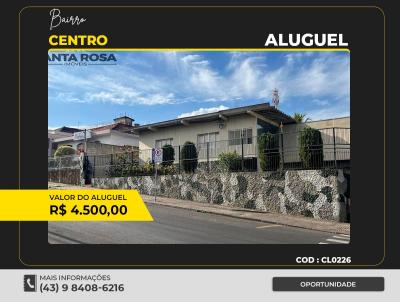 Comercial para Locao, em Santo Antnio da Platina, bairro CENTRO, 3 dormitrios, 1 banheiro, 1 sute